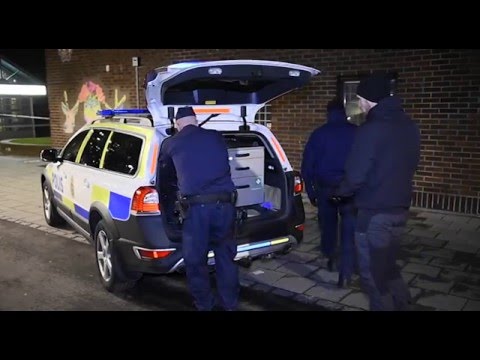 Stor polisinsats efter larm om skottlossning