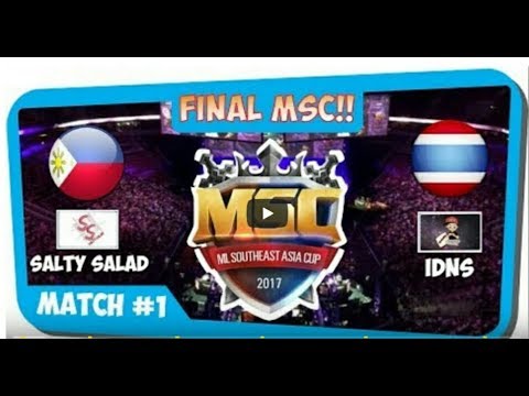 FINAL: iDoNotSleep vs Salty Salad Match 1| MSC Grand Final 2017