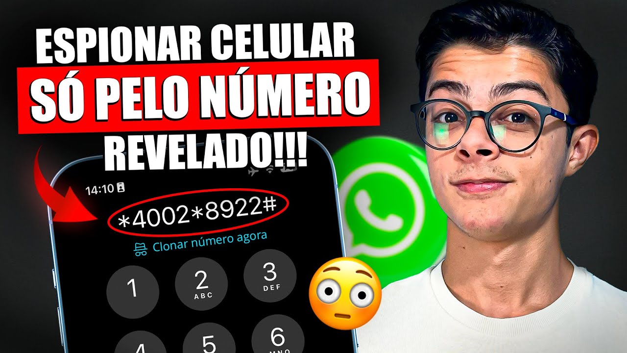 COMO ESPIONAR UM CELULAR SÓ COM O NÚMERO DA PESSOA? REVELADO!!!
