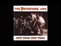 The Dictators - Live New York 1981 (Full Album 1989)