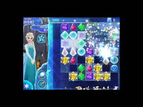 Disney Frozen Free Fall Level 38