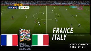 France vs Italy UEFA Nations League 2026 ✅ | Full Match Simulation/Prediction