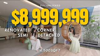 Freehold Corner Semi-D, 4,500 sqft Land, Renovated 2021 @ Lentor
