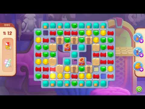 Homescapes level 1885 - 13 Moves - No Boosters #Bubunka