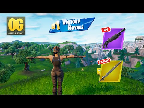 35 Kill Fortnite Solos "FORTNITE OG" | High Kill Fortnite OG Season 7 Gameplay (OG GRAPHICS)