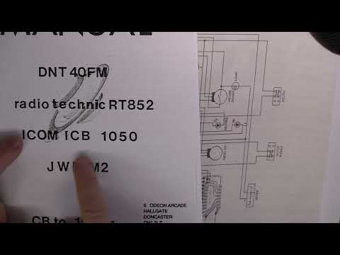 DNT M40 CB27/81 UK FM CB radio -  service alignment & mic mystery 18feb26