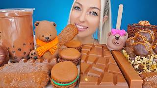 Download lagu ASMR EATING CHOCOLATE, BUBBLE TEA, ICE CREAM, CAKE, MACARONS, CANDY, DESSERT, MUKBANG 다양한 초콜렛 디저트 먹방 mp3