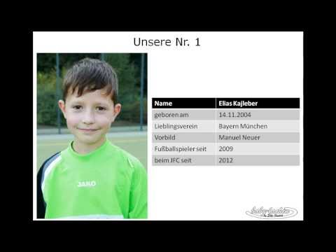 Vorstellung der E2-Junioren des JFC Gera