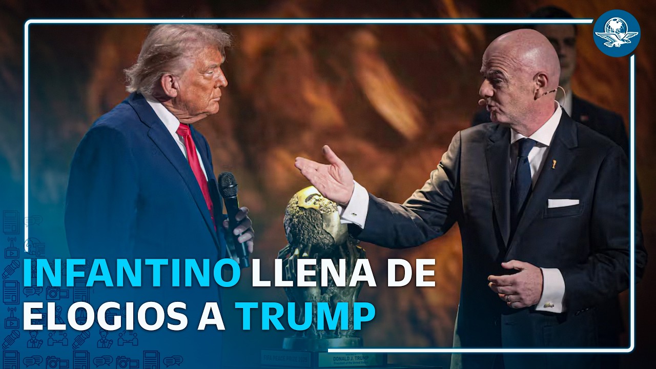 Infantino alaba a Trump; Sheinbaum irá a la final del Mundial 2026