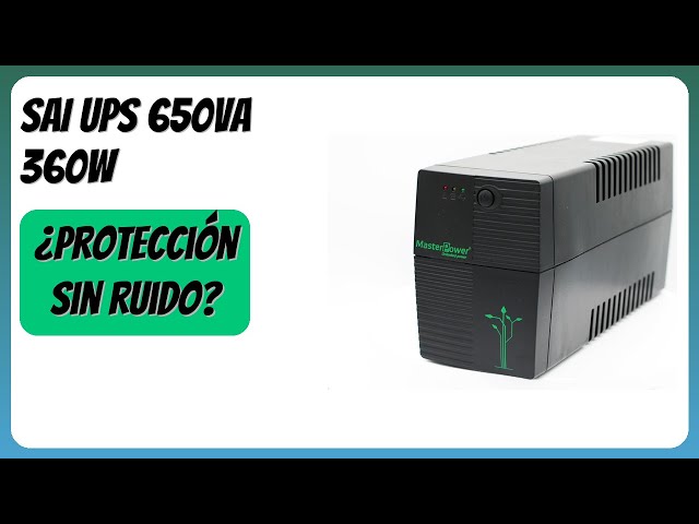 Vídeo relacionado con Riello PRP 650 Sistema de alimentación ininterrumpida (UPS) 650 VA 360 W 2 Salidas AC