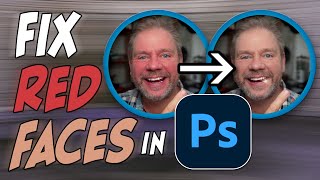 Eliminate Red in Faces Using Photoshop