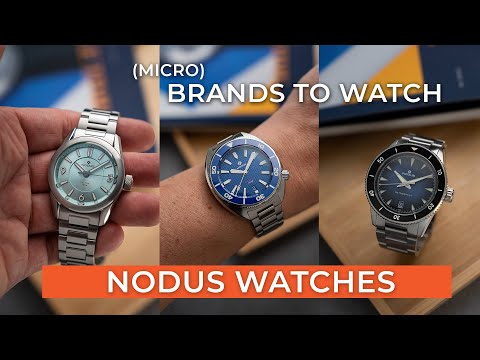 Exploring the Nodus watches collection with the Avalon, Sector & Retrospect series.