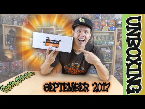 GetDigital Geek Box  SEPTEMBER 2017  : mit Papier nach Slothering
