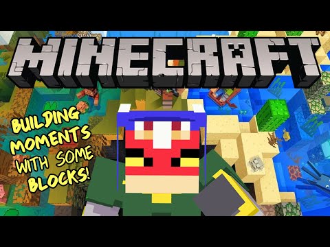 EPIC Minecraft Build Gone Wrong! AHH CREEPER!!【Vtuber】