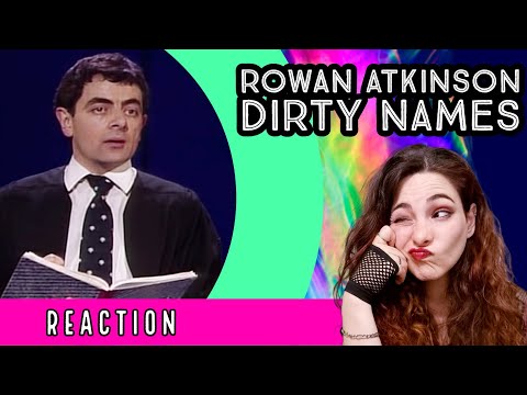 American Reacts - ROWAN ATKINSON - Dirty Names