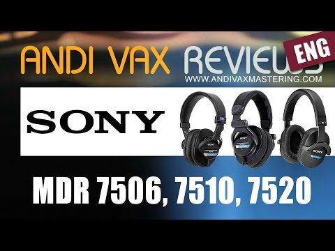 AVR ENG 023 - Sony MDR 7506, MDR 7510, MDR 7520