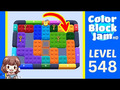 Color Block Jam Level 548 Solution Walkthrough