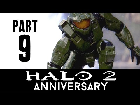 Halo 2 Anniversary Walkthrough Part 9 - REGRET (Mission 9) Master Chief Collection - 60fps