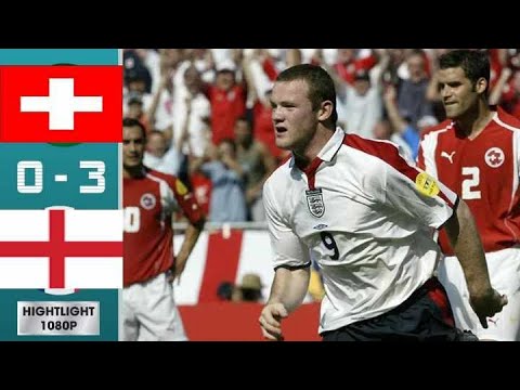 England 3 x 0 Switzerland (Rooney, Beckham, Gerrard) ●UEFA Euro 2004 Extended Goals & Highlights