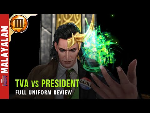 Disney's Loki TVA vs President Uniforms MFF Malayalam
