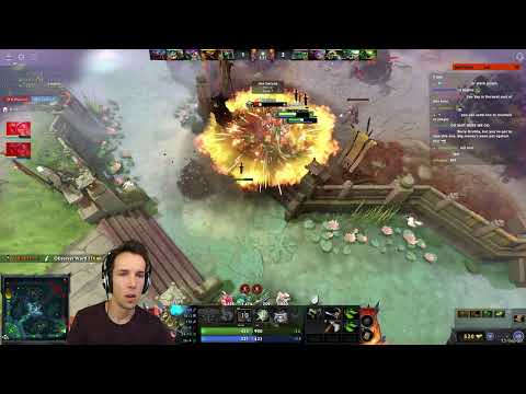 Grubby first time play meepo solo kill huska