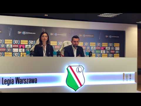 Trener Nenad Bjelica - wypowiedź po meczy Lecha z Legią Warszawa 17.05.2017