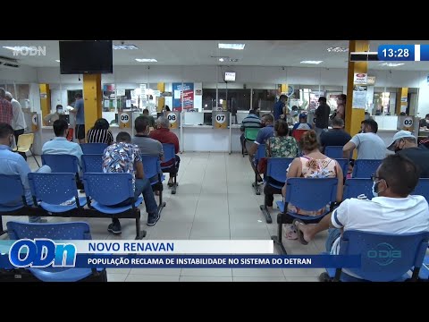 População reclama de instabilidade no sistema do Detran para retirada de novo Renavan 20 01 2022