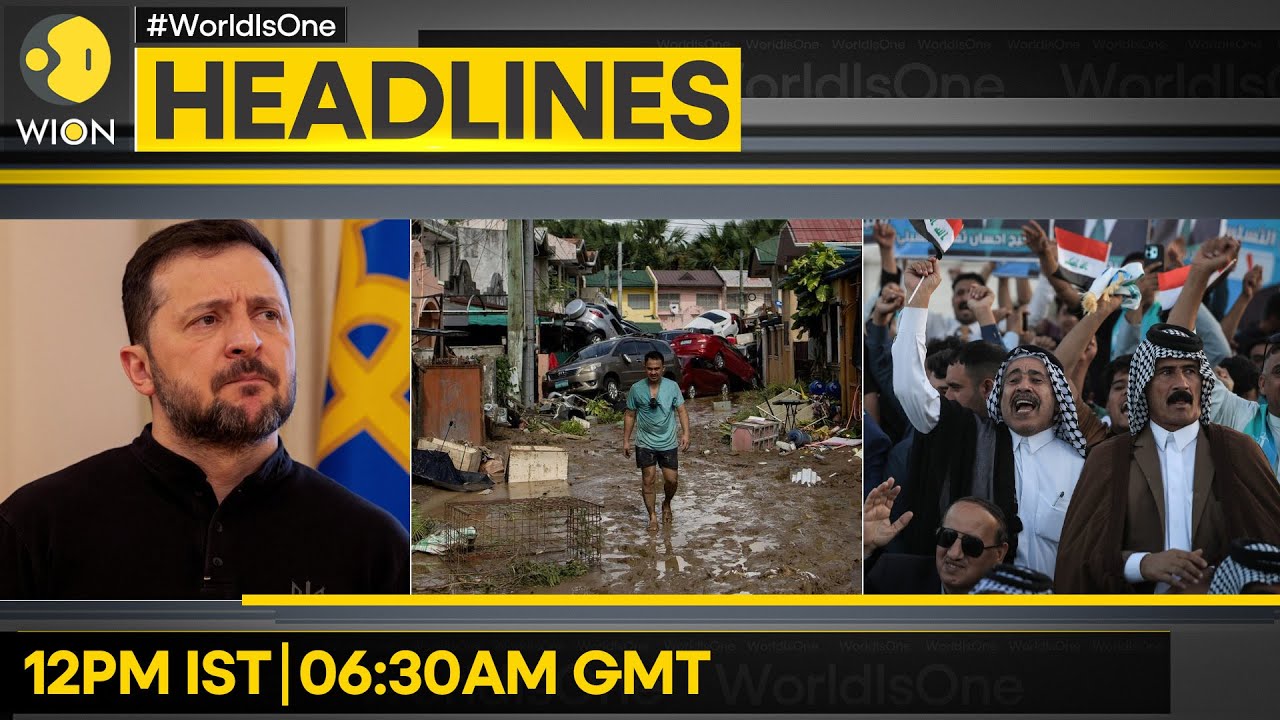 Philippines on Alert For Super Typhoon |Ukraine 'Out Of Power' After Russian Strikes |WION HEADLINES