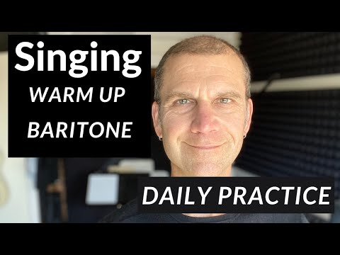 Daily Singing Warm Up - Baritone Range