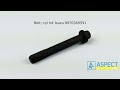 text_video Cylinder Head Bolt Isuzu 8970369591