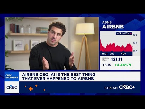 Airbnb CEO Brian Chesky: AI is 'the best thing that ever happened' to the company