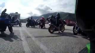 preview picture of video 'Kawasaki Z 1000 SX, Igoumenitsa - Ioannina Greece 2014, Türkiye turu, Turkos MC'