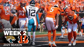 Jacksonville Jaguars vs. Cincinnati Bengals Game Highlights | NFL 2025 Season Week 2