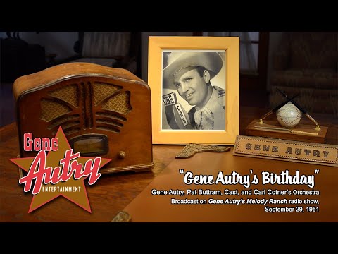 Gene Autry - Aniversário de Gene Autry (GAMRRS 29/09/1961)