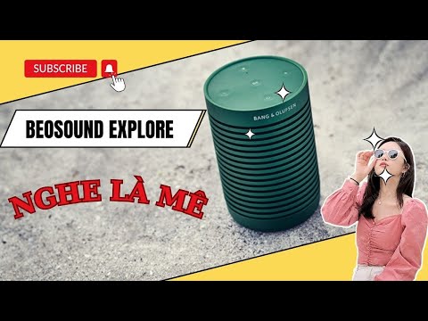 Beosound explore mẫu loa nhỏ gọn đi du lịch Camping