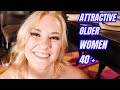 Choose Me Natural Older Women Over 40 Julia Attractively Dressed In High Heels Miniskirt Lingerie