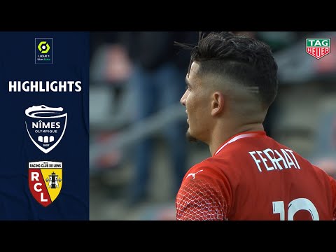 NÎMES OLYMPIQUE - RC LENS (1 - 1) - Highlights - (NO - RCL) / 2020-2021
