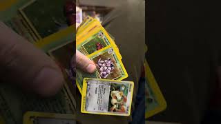 Finding some of my childhood Pokemon cards from base set, Neo gen, fossil #pokemon #fyp #charizard