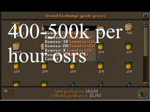 no requirements money making guide osrs 400-500k as level 3