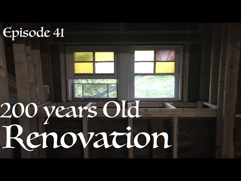 1806 Stone House - Episode 41 - Framing Downstairs