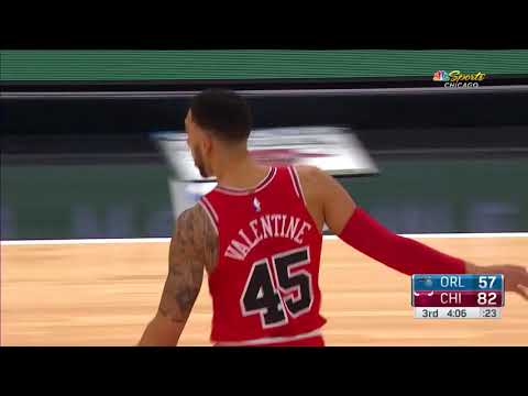 Denzel Valentine Highlights vs. Magic 12.20.17. 16 Pts, 10 Reb!