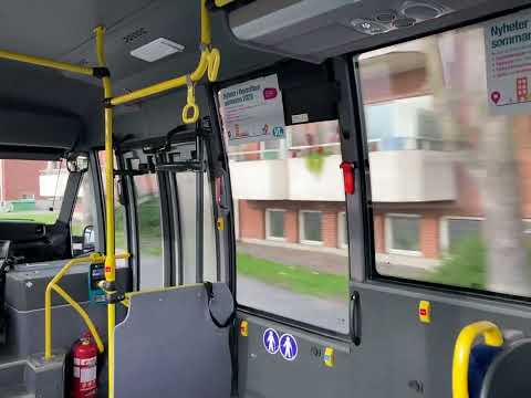 Bus ride linje 31 från Tillberga till Hällby