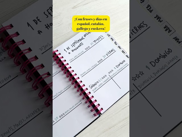 Vídeo relacionado con Agenda escolar semanal 2024-2025 La de Girona (TANTANFAN)