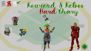 OSRS Kourend & Kebos Hard Diary Guide | Ironman Approved