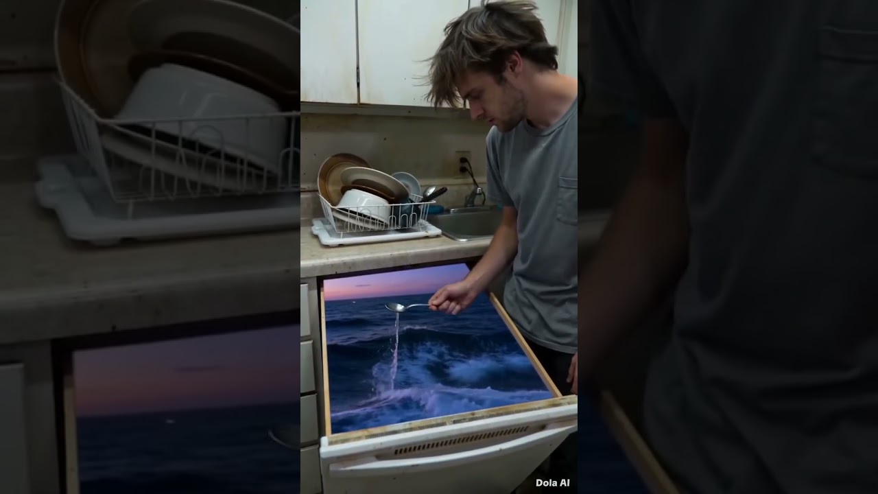 Mind-Blowing Kitchen Secret: Ocean Discovered Inside Dishwasher!