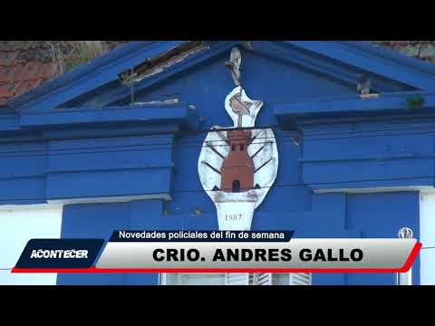 Marcos Juárez: Novedades policiales del fin de semana