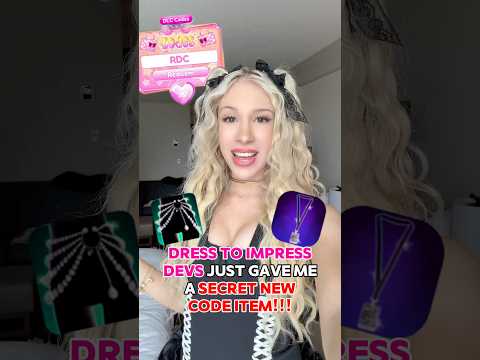 NEW “SECRET” CODE in DRESS TO IMPRESS!! 😱