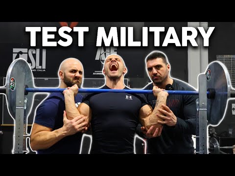 TESTO FEDERICO SANNA nella MILITARY PRESS Con MARCOPT