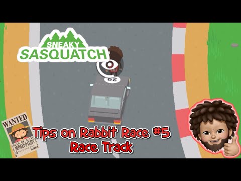 Sneaky Sasquatch - Tips and tricks that help you on Rabbit Race #5, the race track