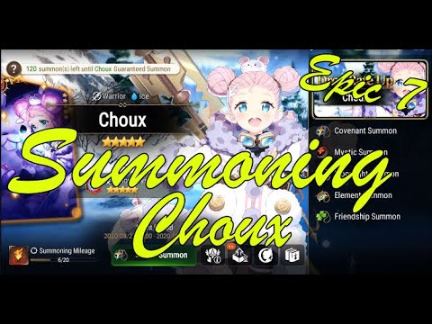 [ENG] Summoning for Choux (2020-08-30) - Epic 7